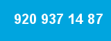 920 937 14 87 920 937 14 87